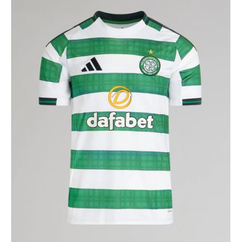 Moški Nogometni dresi Celtic Domači 2025-26 Kratek Rokav